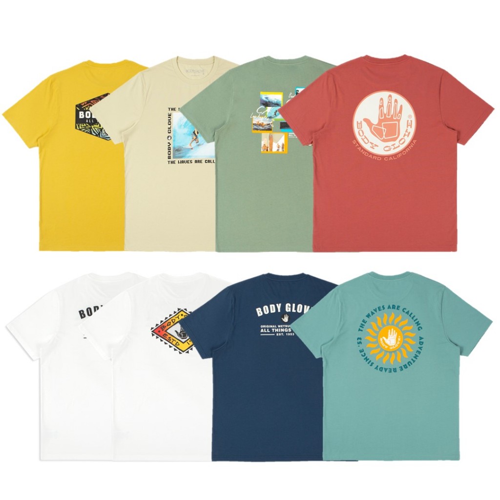 BODY GLOVE Graphic T-Shirt เสื้อยืดลายกราฟฟิก Fall 2023-2
