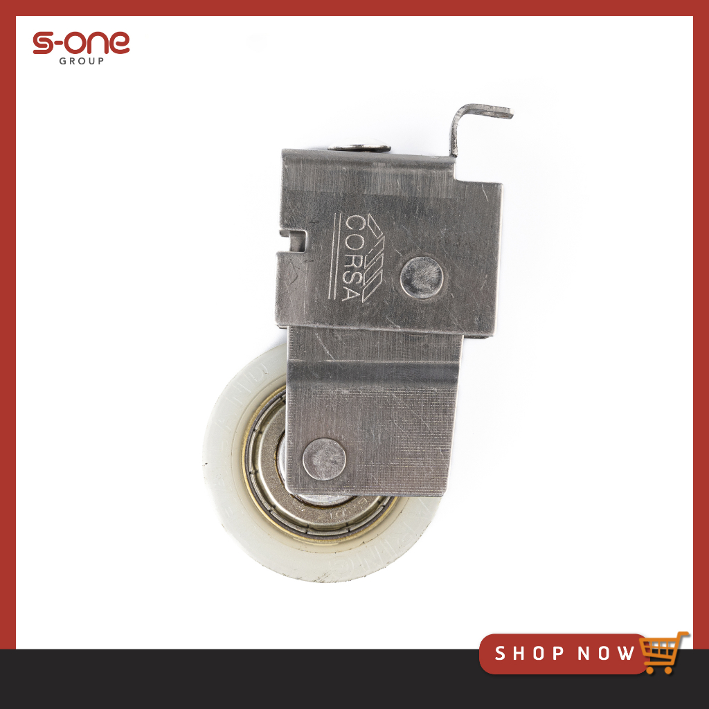ล้อบานเลื่อนแสตนเลส CORSA / เอสวรรณ s-one group s-one supplies