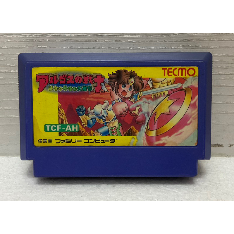 ตลับแท้ [FC] [0427] Argos no Senshi: Hachamecha Daishingeki (Japan) (TCF-AH) Rygar