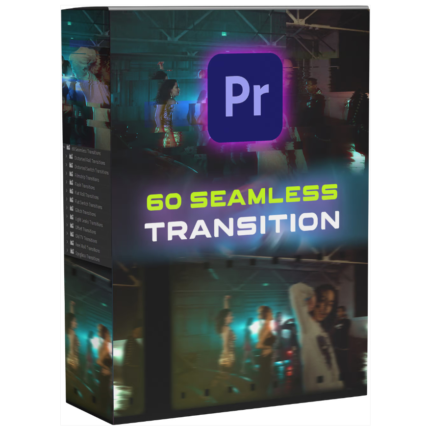 60 Transitions Pack Adobe Premiere Pro