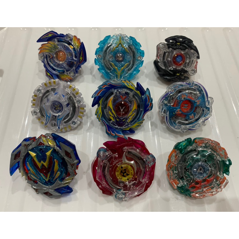 (B6)เบย์เบลด BEYBLADE BURST ของแท้มือสองจากญี่ปุ่น ของแท้TOMYสภาพใช้งานนะครับ ผ่านการใช้งานมาจากญี่ป