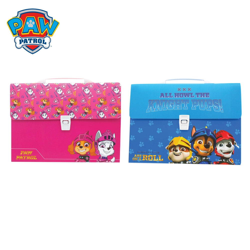 Paw Patrol กระเป๋าเอกสาร 12 ช่อง ขนาด A4 ลายการ์ตูนสุดน่ารัก ใส่เอกสารได้ถึง 250 แผ่น PW042