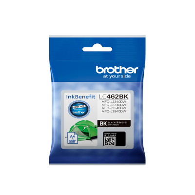 หมึกอิงค์เจ็ท Brother LC-462BK (สีดำ)