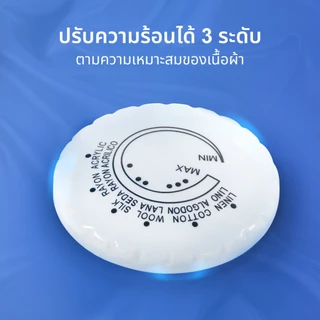 [โค้ดไลฟ์ลดสูงสุด50%] Kashiwa เตารีดไฟฟ้าแบบแห้ง 1000W รุ่น HD-198