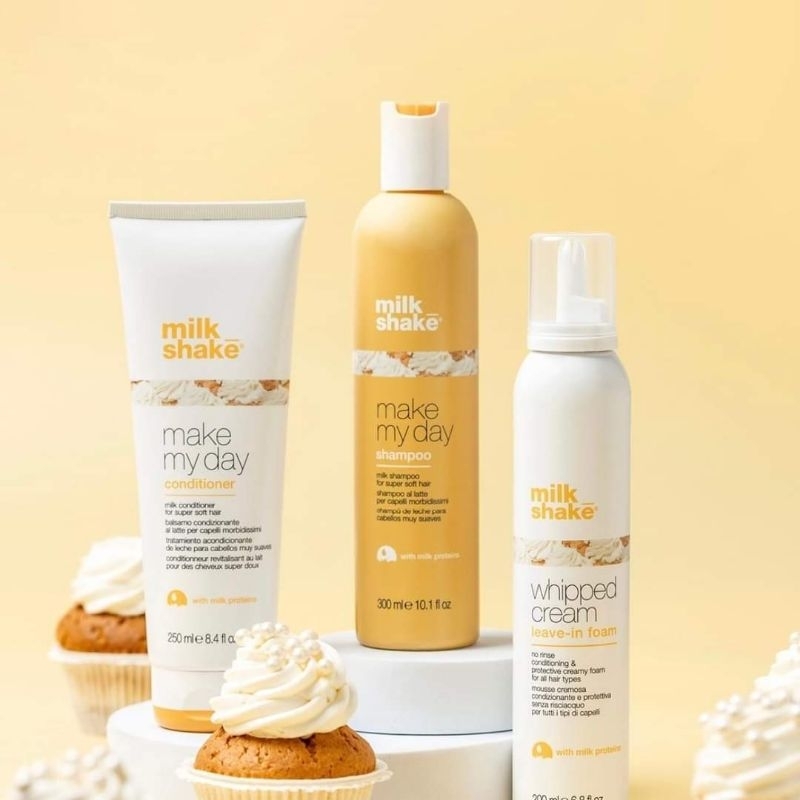 🔥ลดสูงสุด1000​ เก็บโค้ดหน้าร้านหรือทักแชท🔥🌼แท้ฉลากไทย🌼Milk shake Make My Day shampoo, conditioner, whipped cream ของแท้