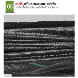 พลาสติกคลุมดิน (คลาสA) พลาสติกคลุมวัชพืช ผ้าคลุมดิน ผ้าคลุมหญ้ผ้าคลุ ป้องกันรังสีUV หมหดปัญาหญ้าขึ้นกวน 1x50 1x100 2x50