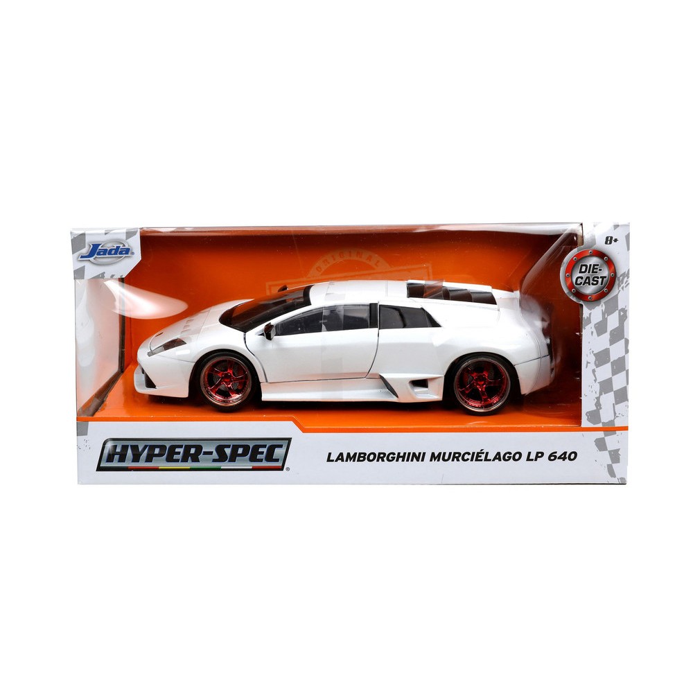 Hyper-Spec Lamborghini Murcielago LP640, White 1:24 (JADA)