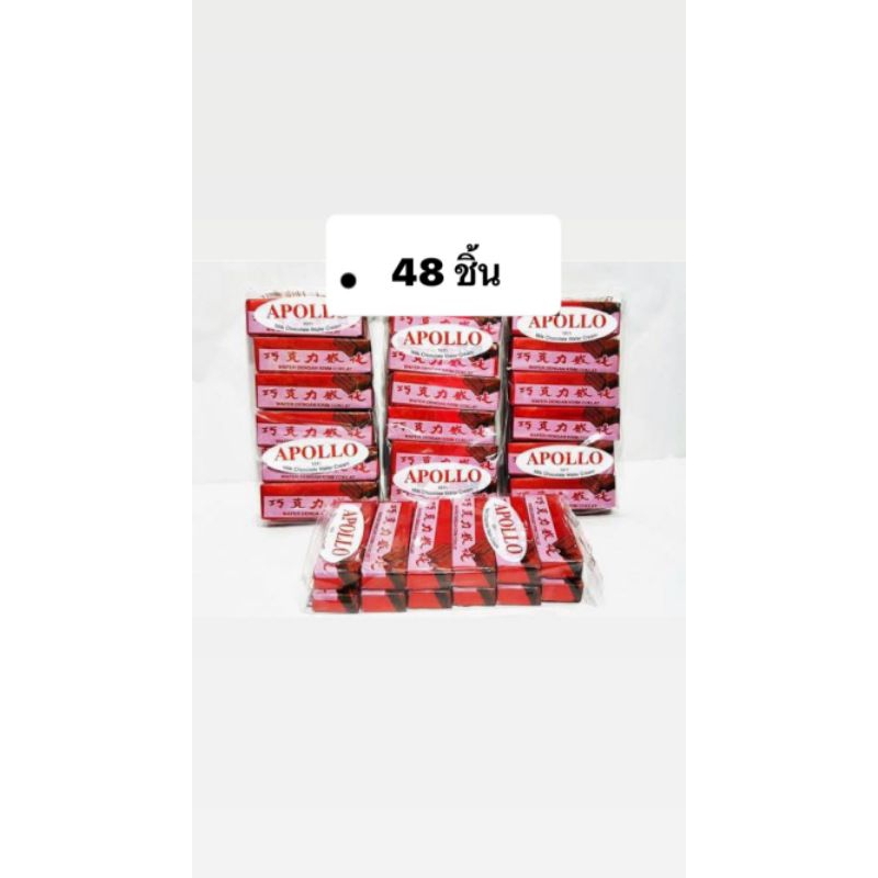 APOLLO เวเฟอร์เคลือบช็อกโกแลตในตำนาน