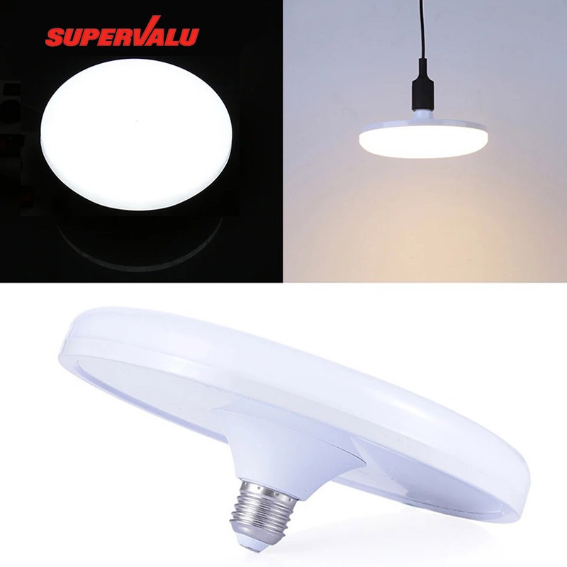 หลอดไฟ UFO LED 45/55/85/125/150w แสงขาว/วอร์ม สว่างประหยัดพลังงาน ขั้วE27