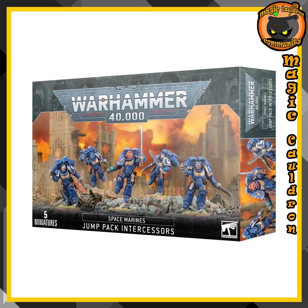 พร้อมส่ง Warhammer 40K Space Marines Jump Pack Intercessors