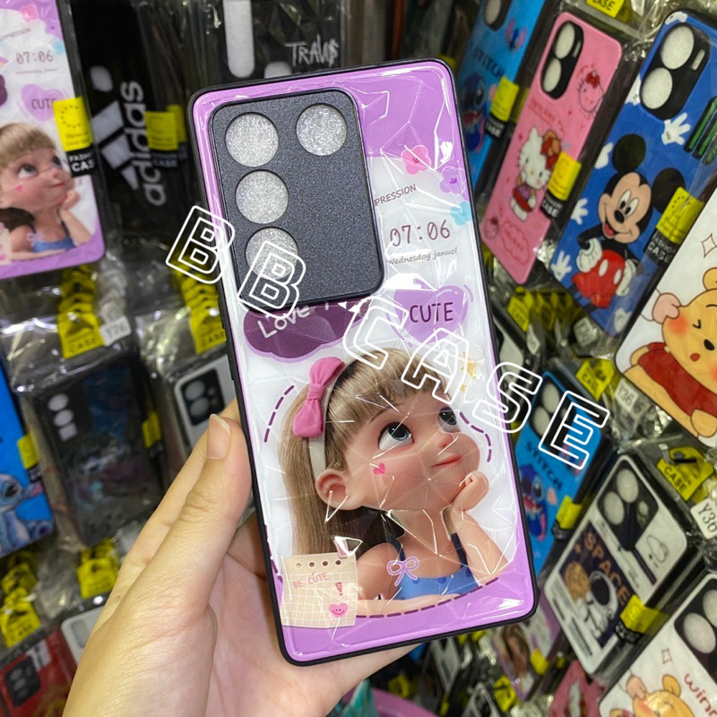 เคส3Dลายการ์ตูน สำหรับรุ่น VIVO V27(5G)/V27Pro!ตรงรุ่น! (มี8ลาย) เคส3Dการ์ตูน สินค้าพร้อมส่งในไทย