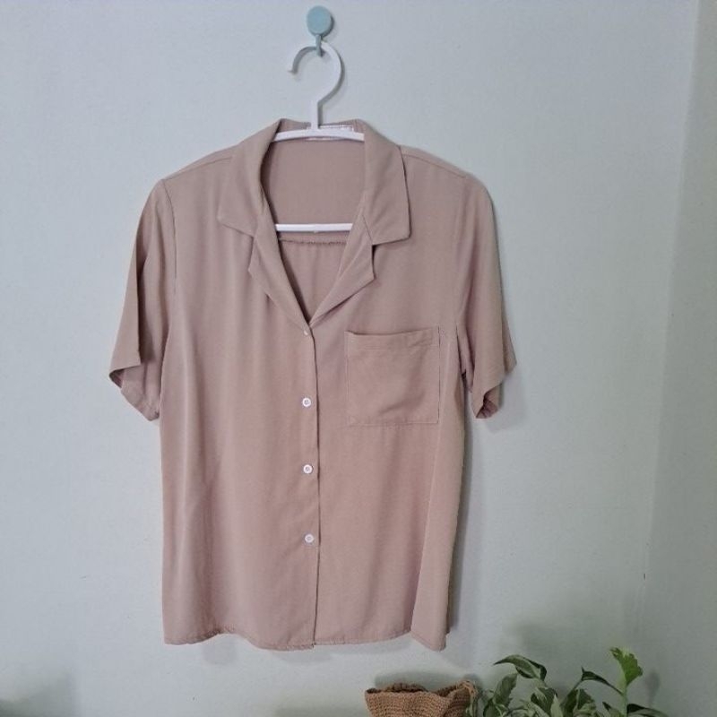 Siwashopเสื้อเชิ้ตแขนสั้น(มือสอง)