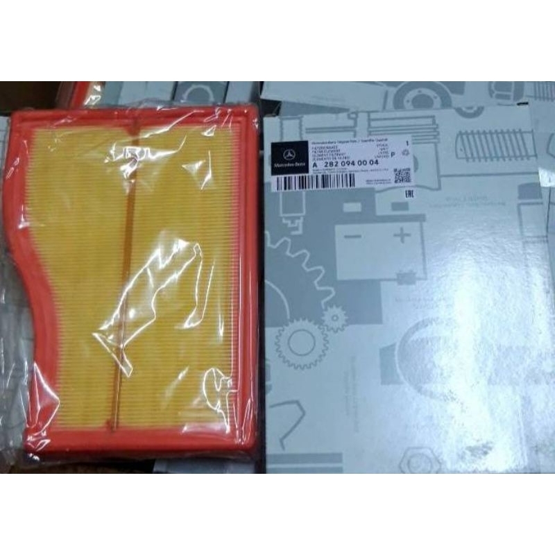 กรองอากาศเครื่องBenz​ A282 094 00 04กรองอากาศ   Benz A-Class  W177  ( 2018 – ปัจจุบัน )  เครื่อง M282 ราคา ถูกที่สุด ดีลบีเคเค