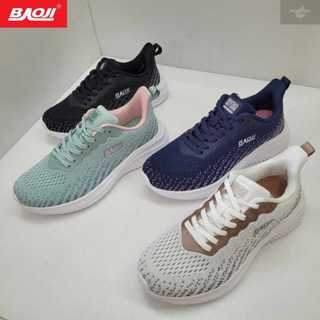 BAOJI ของแท้ 100% รองเท้าผ้าใบหญิง รองเท้าวิ่ง รุ่น BJW988 ส…