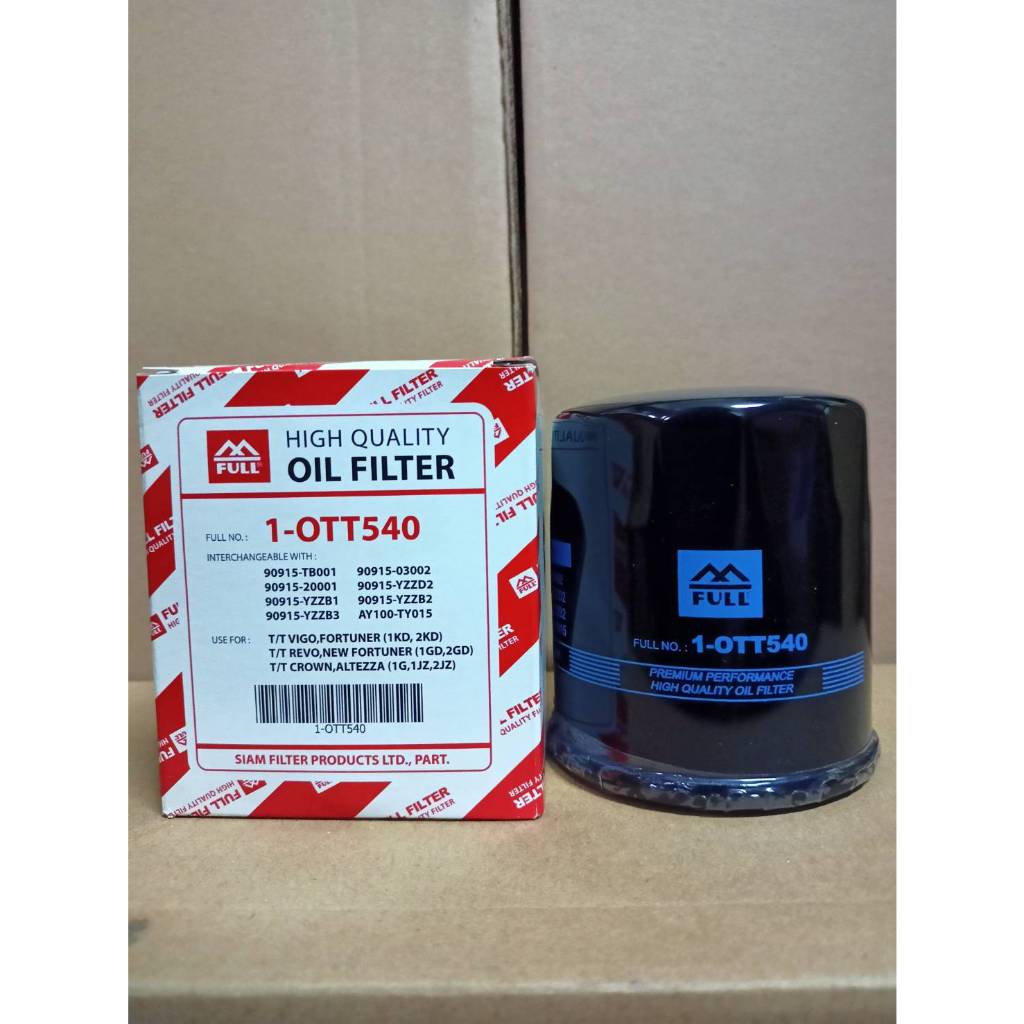 กรองเครื่อง,1-OTT540,90915-TB001,TOYOTA VIGO 1KD,2KD,REVO,90915-YZZD2,90915-YZZJ3