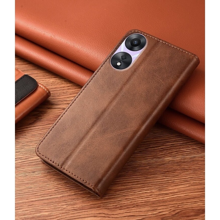 Case For OPPO A58 4G/Reno14 14F 14Pro A5X A5i A5iPro A5Pro A78/A98/A17 เคสฝาพับ ซองเปิดปิด กันกระแทก ตั้งได้ ใส่นามบัตร