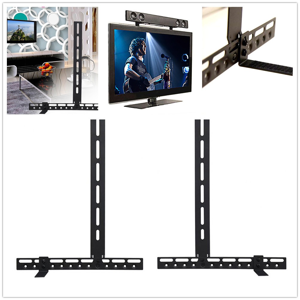 ปรับ Sound Bar Playbar ลำโพงทีวีวงเล็บ VESA Mount Holder ความจุ 22Lbs ขาแขวนลำโพงซาวด์บาร์ รุ่น Above or Under TVs