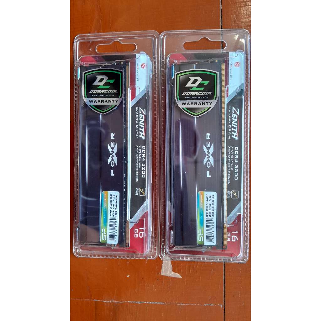 RAM PC DDR4 32GB(16x2) 3200MHz SILICON POWER XPOWER ZENITH GAMING CL16 มือสอง