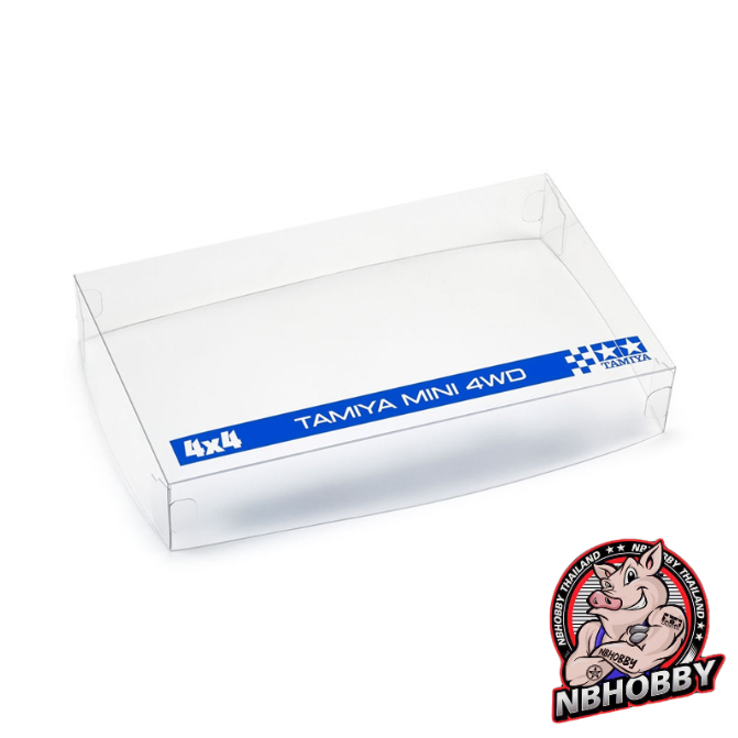 Tamiya Item 10322 – Basic Mini 4WD Car Box Clear Covers (3pcs.)