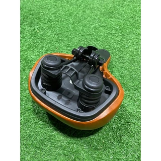 เบาะสปริงลูกยาง น้ำตาลเข้ม JT170 26x19CM