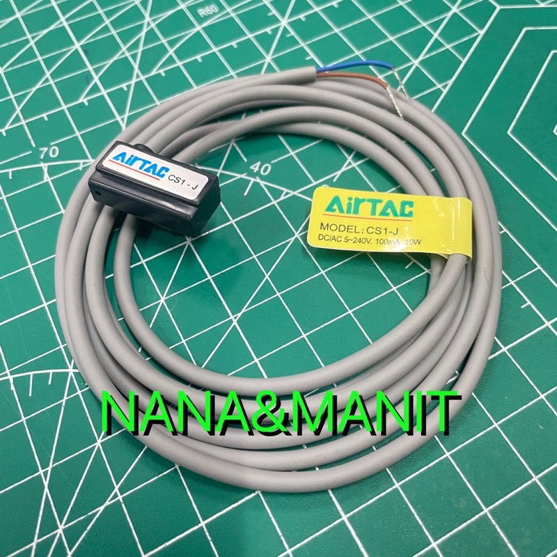 CS1-J NO จับแม่เหล็ก 2สาย (Reed Switch)ใช้สำหรับกระบอกลม งานแท้ พร้อมส่งในไทย