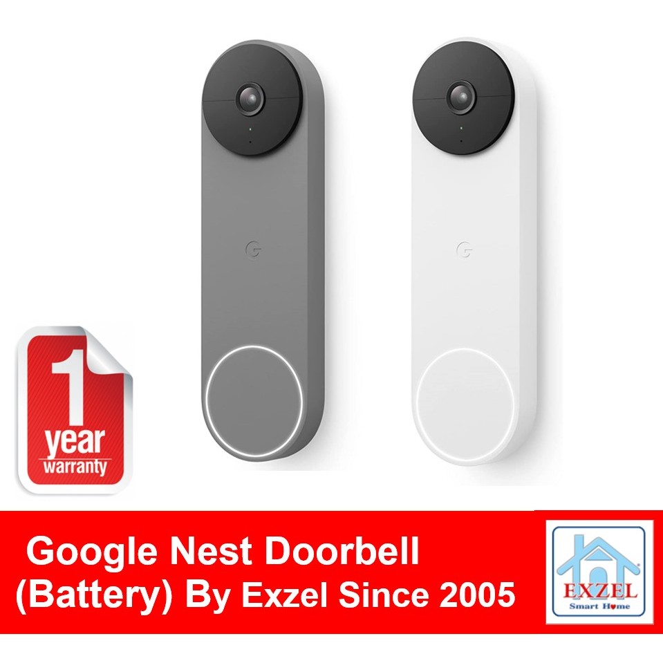 Google Nest Doorbell Battery | Google Wireless Video Doorbell Camera | Fast 1 Day Ship from BKK | 1 Yr Warranty |