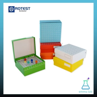 กล่องหลอดไมโครทิวป์ Microtube Boxes กล่องเก็บVial สำหรับแช่แข็งได้ (25, 36, 50, 81, 100-Well)
