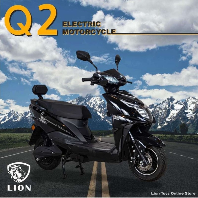 [รถมอเตอร์ไซค์ไฟฟ้า] Lion EV รุ่น Q2 ความเร็วสูงสุด : 70 km/hr