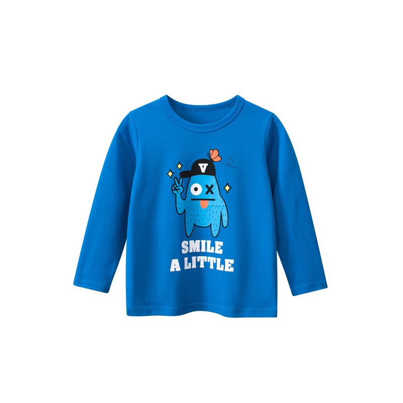 3267 27kids เสื้อแขนยาวเด็ก SMILE A LITTLE