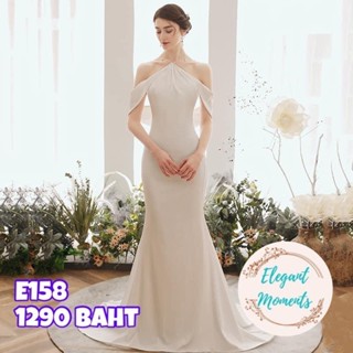ชุดแต่งงาน รหัส E158 ชุดเจ้าสาว ชุดถ่ายพรีเวดดิ้ง ชุดafter p…