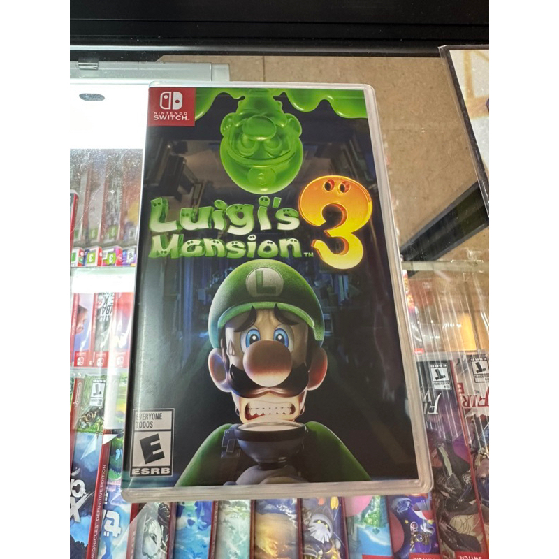 แผ่นสวิชมือสอง luigi mansion3