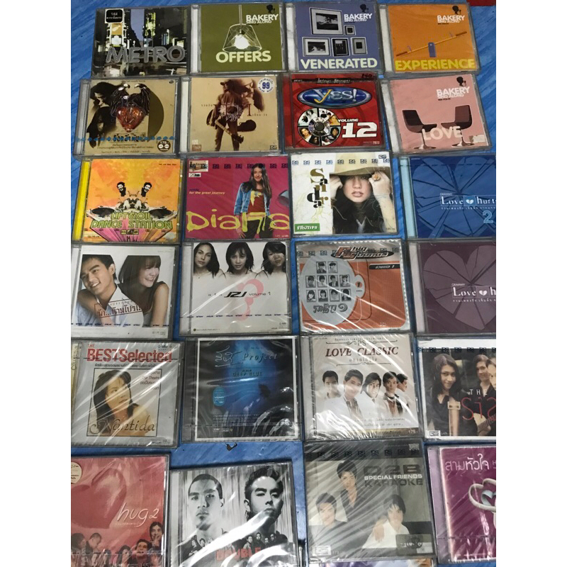 CD,ซีดีเพลงไทย แกรมมี่ RS และค่ายเพลงอื่น แผ่นแท้ มาสเตอร์ มือ 1 (7)