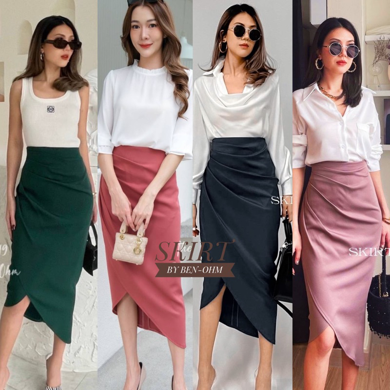 กระโปรงทรงทิวลิปwilly skirt