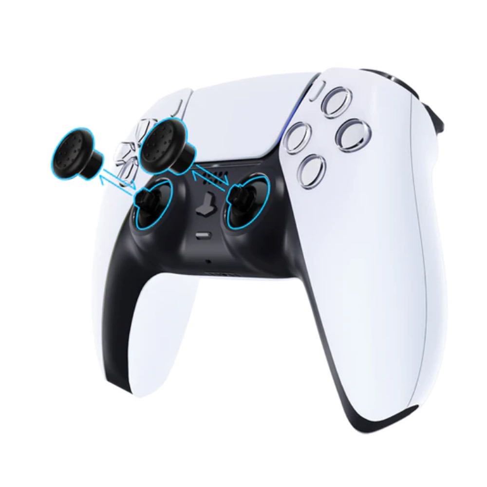 ชุดปุ่มทริกเกอร์ กันลื่น สําหรับเกมแพด ps5 และ ps4