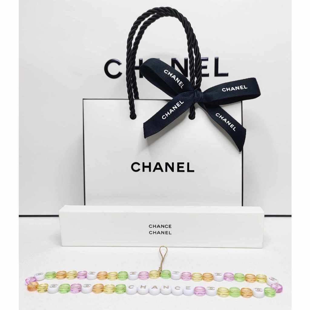 CHANEL สายคล้องของแท้💯 Chanel Limited Edition Chanel กระเป๋าเครื่องสำอาง Chanel Pouch Chanel Cosmeti