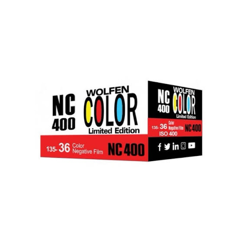 ฟิล์มสี Wolfen NC400 x 36exp