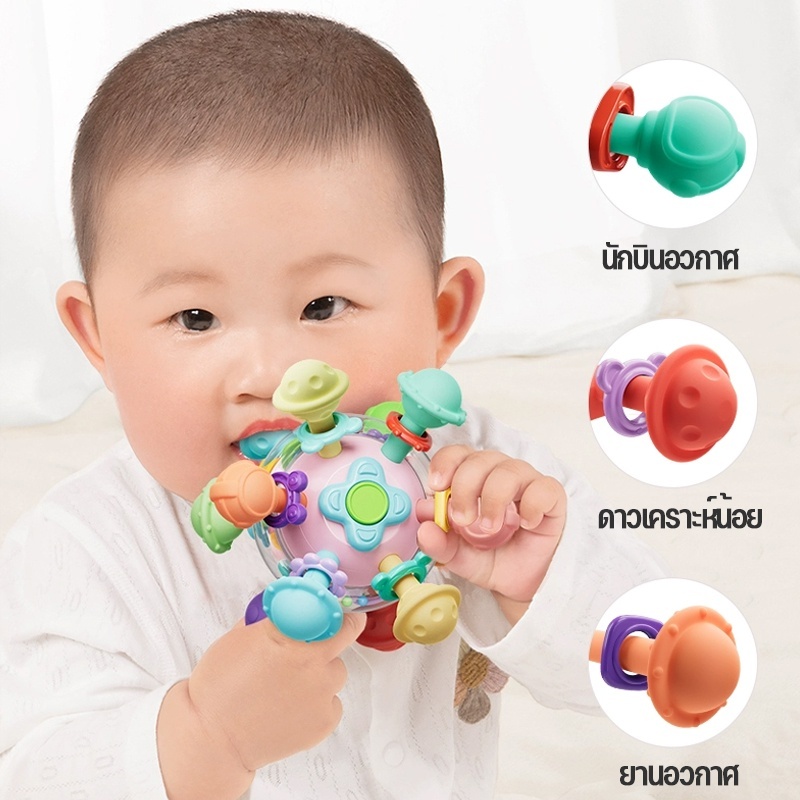 พร้อมส่ง ซิลิโคนดึงเชือก ของเล่นประสาทสัมผัสมอนเตสซอรี่ เด็กเคี้ยวของเล่นเชือก ฝึกประสาทสัมผัสนิ้ว ราคา ถูกที่สุด ดีลบีเคเค แกลเลอรีภาพที่ 8