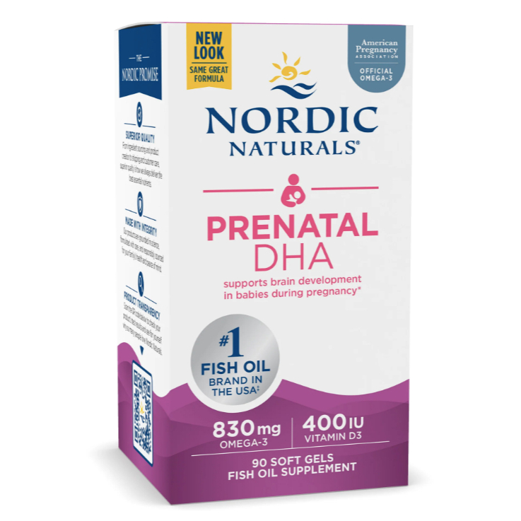 Nordic Naturals Prenatal DHA น้ำมันปลา สำหรับคุณแม่ เตรียมตั้งครรภ์