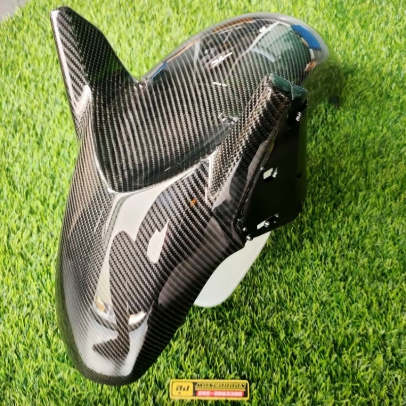 x max 2023 บังโคลนหน้า คาร์บอนแท้ ลุงแม็กคาร์บอน