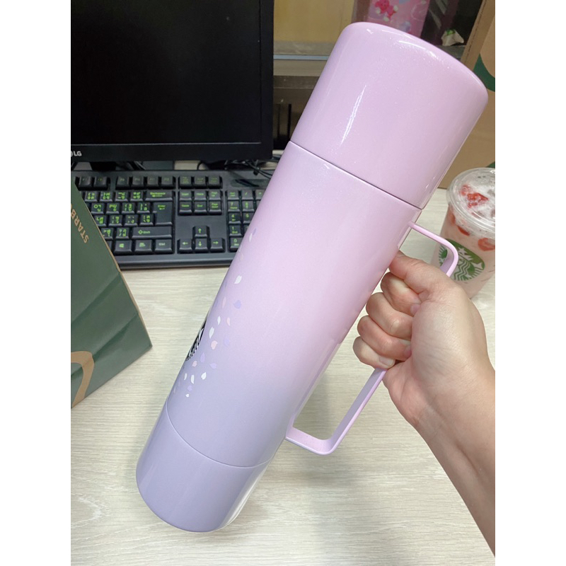 มือ2 กระบอกน้ำ Starbucks x MiiR 33 OZ กระบอกน้ำสายแคมป์ปิ้ง Camping water bottle