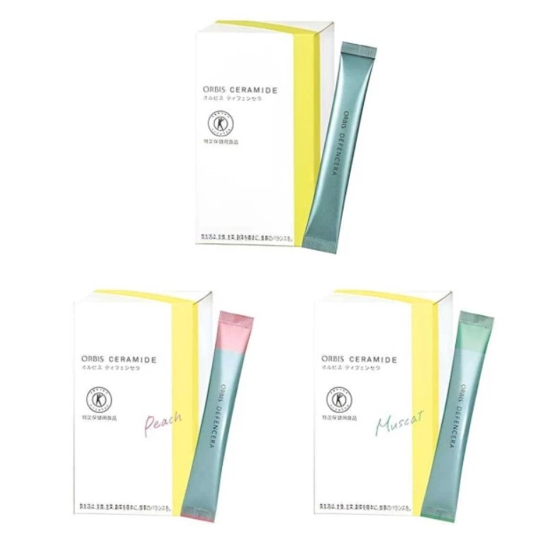 ORBIS CERAMIDE (ORBIS DEFENCERA) ออบิส เซรามาย สกินแคร์แบบทาน ช่วยความชุ่มชื้น แบบ 1 ซอง