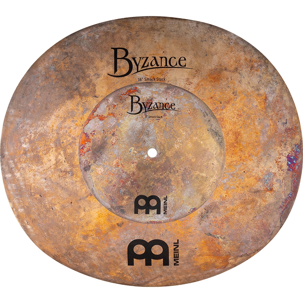 MEINL Cymbals Byzance Vintage Smack Stack Add-On Pack - 8"/16" (B86VSMA)