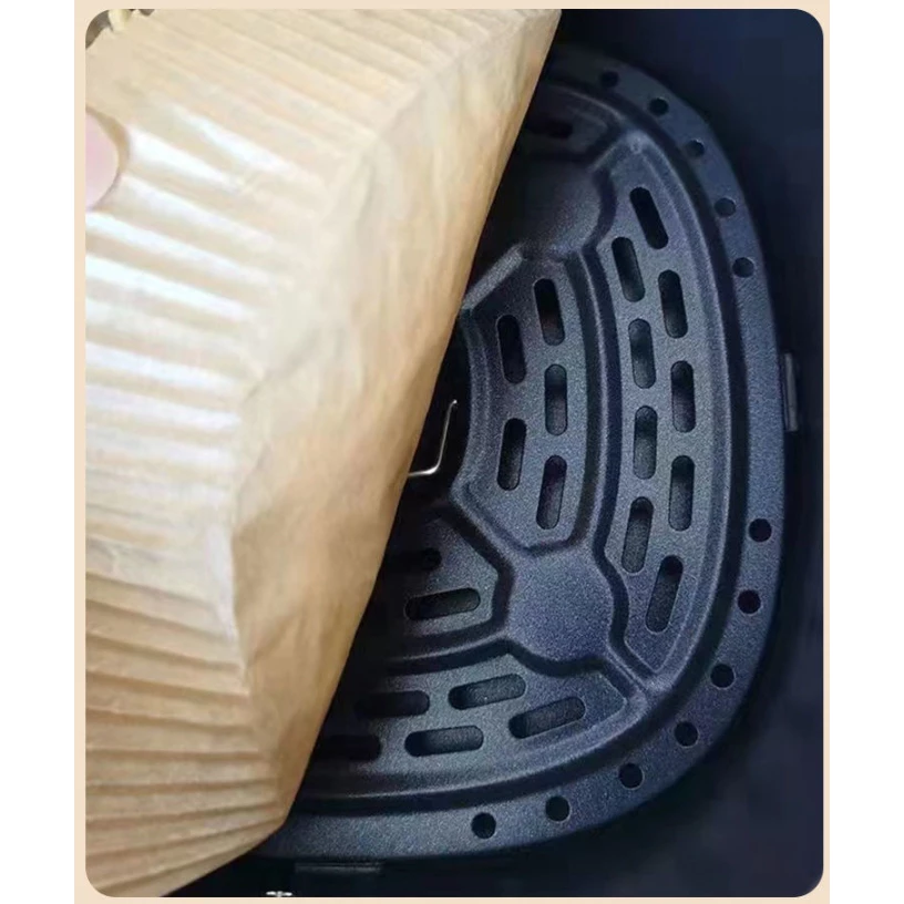 ABL กระดาษรองหม้อทอดไร้น้ำมัน ทรงกลม สีน้ำตาลธรรมชาติ (Wood) แบบใช้แล้วทิ้ง สําหรับ หม้อทอดไร้น้ำมัน จำนวน 50 ชิ้น/แพ็ค thumbnail 7