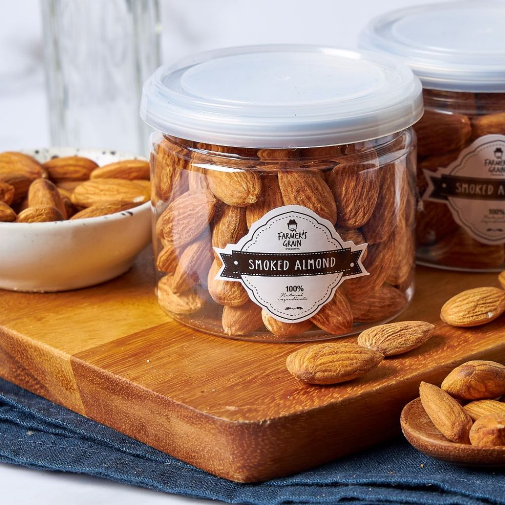 Smoked almond อัลมอนด์ รมควัน