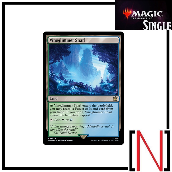 [MTG][Single][WHO] Vineglimmer Snarl ระดับ Rare [ภาษาอังกฤษ]