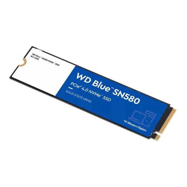 1 TB SSD (เอสเอสดี) WD BLUE SN580 - PCIe 4x4/NVMe M.2 2280 (WDS100T3B0E)