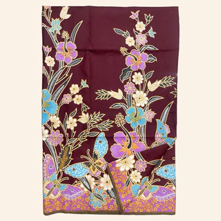 ผ้าถุง ผืนใหญ่ ซับน้ำดี สีไม่ตก ไม่ลื่น ไม่มัน คุณภาพดี Batik,Sarong มีเก็บเงินปลายทาง w01