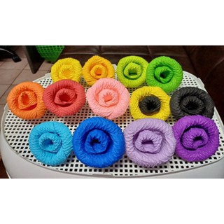 ดอกไม้จันทน์ปักหรีดสีเข้ม กระดาษ80แกรม ก้านไม้6