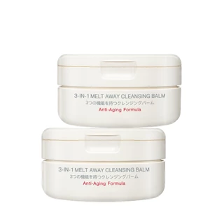 [แพ็คคู่] MizuMi 3-In-1 Melt Away Cleansing Balm 60 ml คลีนซิ่งบาล์ม เนื้อเนียนนุ่ม ล้างเครื่องกันน้ำ