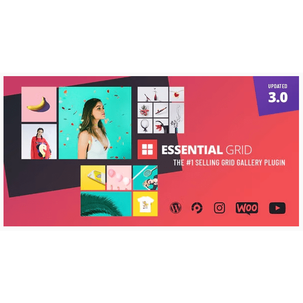 Essential Grid Gallery WordPress Plugin (Version 3.0)